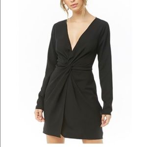 NWOT Long Sleeve Deep-V LBD